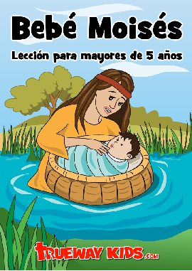 portada 06 Lecciones para niños BEBE MOISES portada 06 Lecciones para niños BEBE MOISES