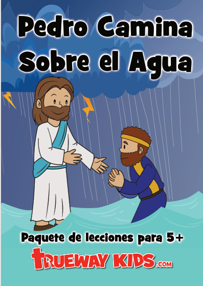 portada 106 Lecciones para niños PEDRO CAMINA SOBRE EL AGUA portada 106 Lecciones para niños PEDRO CAMINA SOBRE EL AGUA