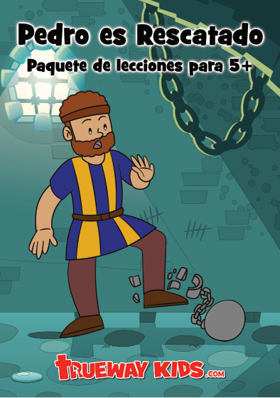portada 107 Lecciones para niños PEDRO ES RESCATADO