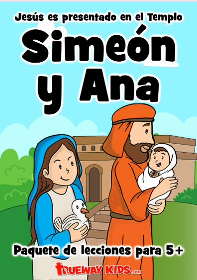 portada 122 Lecciones para niños SIMEON Y ANA
