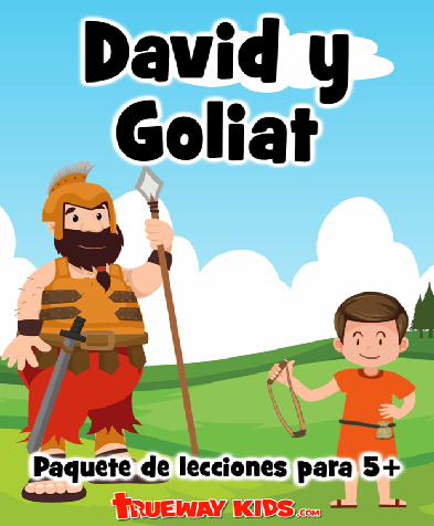 portada 13 Lecciones para niños DAVID Y GOLIAT portada 13 Lecciones para niños DAVID Y GOLIAT