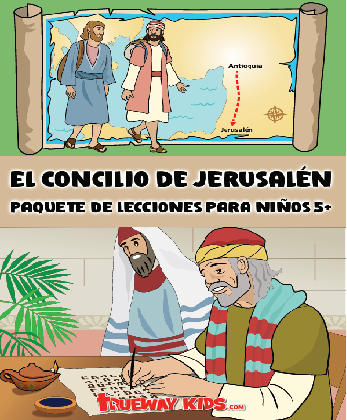 portada 23 Lecciones para niños EL CONCILIO DE JERUSALEN portada 23 Lecciones para niños EL CONCILIO DE JERUSALEN