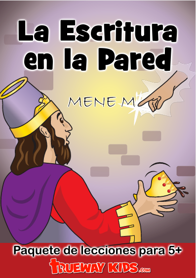 portada 63 Lecciones para niños LA ESCRITURA EN LA PARED portada 63 Lecciones para niños LA ESCRITURA EN LA PARED